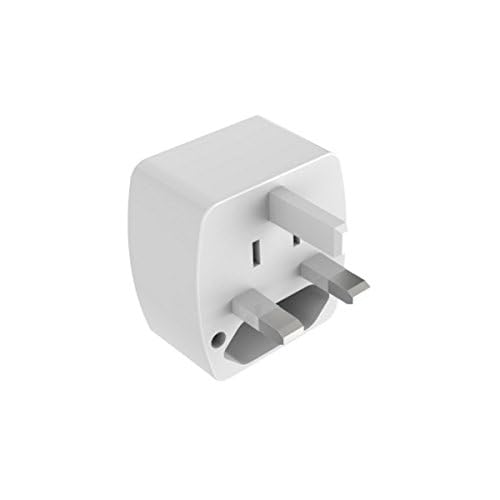 LDNIO Z4 Universal Plug 6AMAX Concise Fashion - Lightweight ABS V0 Travel Adapter with Silkworm Wing Design for World Travel