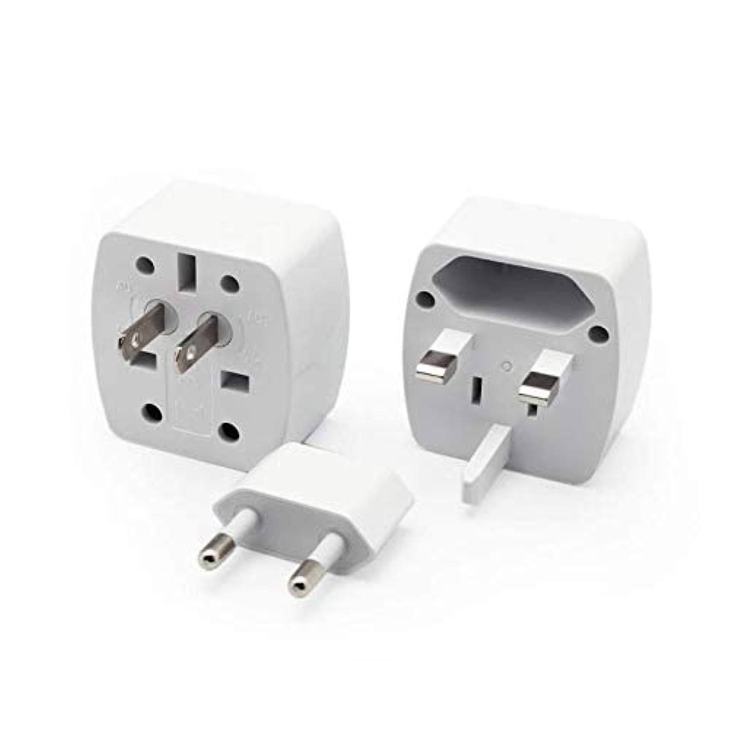 LDNIO Z4 Universal Plug 6AMAX Concise Fashion - Lightweight ABS V0 Travel Adapter with Silkworm Wing Design for World Travel