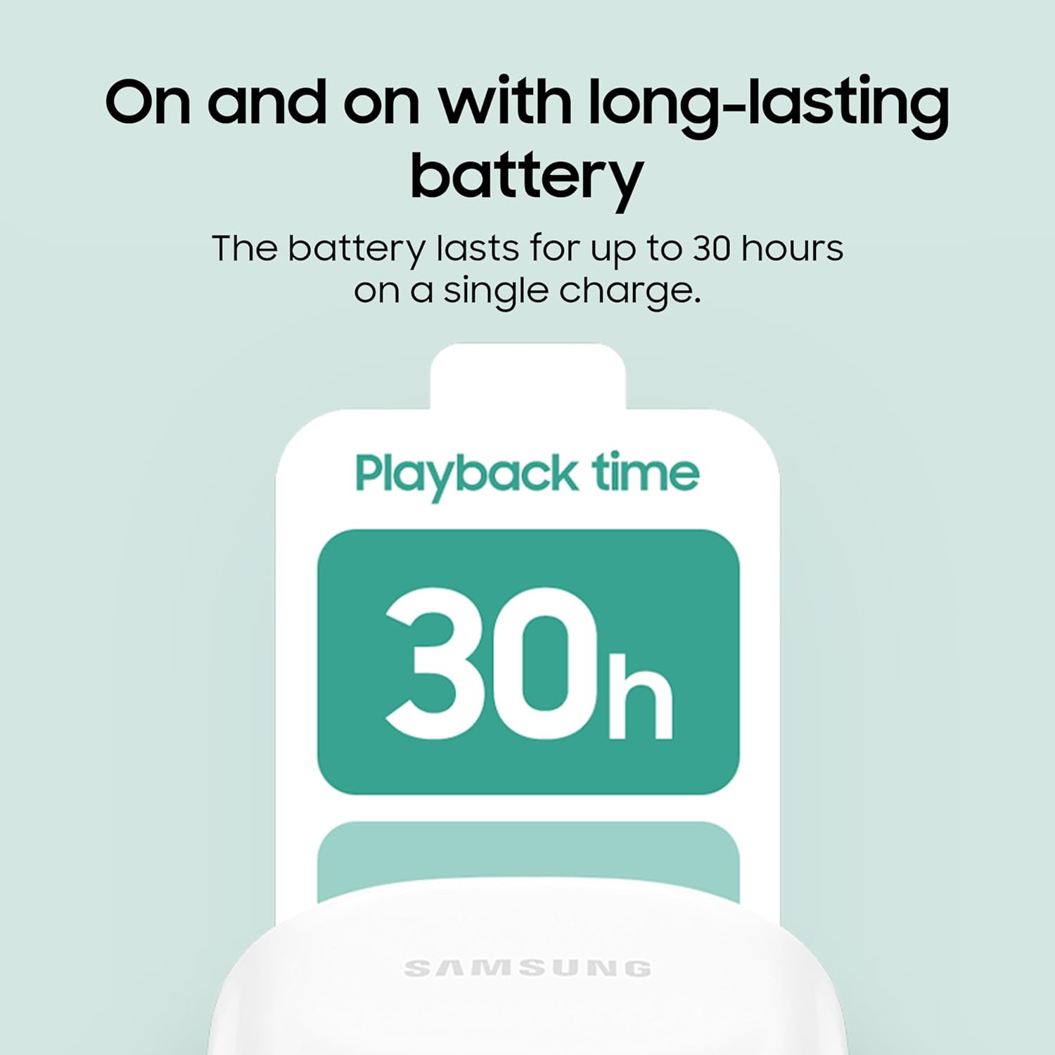 Samsung Galaxy Buds Fe| Powerful Active Noise Cancellation | in Ear Enriched Bass Sound | Ergonomic Design | 30-Hour Battery Life