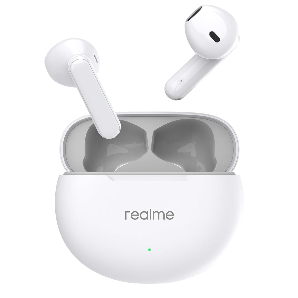realme Buds T01 Truly Wireless in-Ear Earbuds with AI ENC for Calls, 13mm Dynamic Bass Driver, Upto 28Hrs Battery,88mm Latency,Bluetooth V5.4 & Google Fast Pair