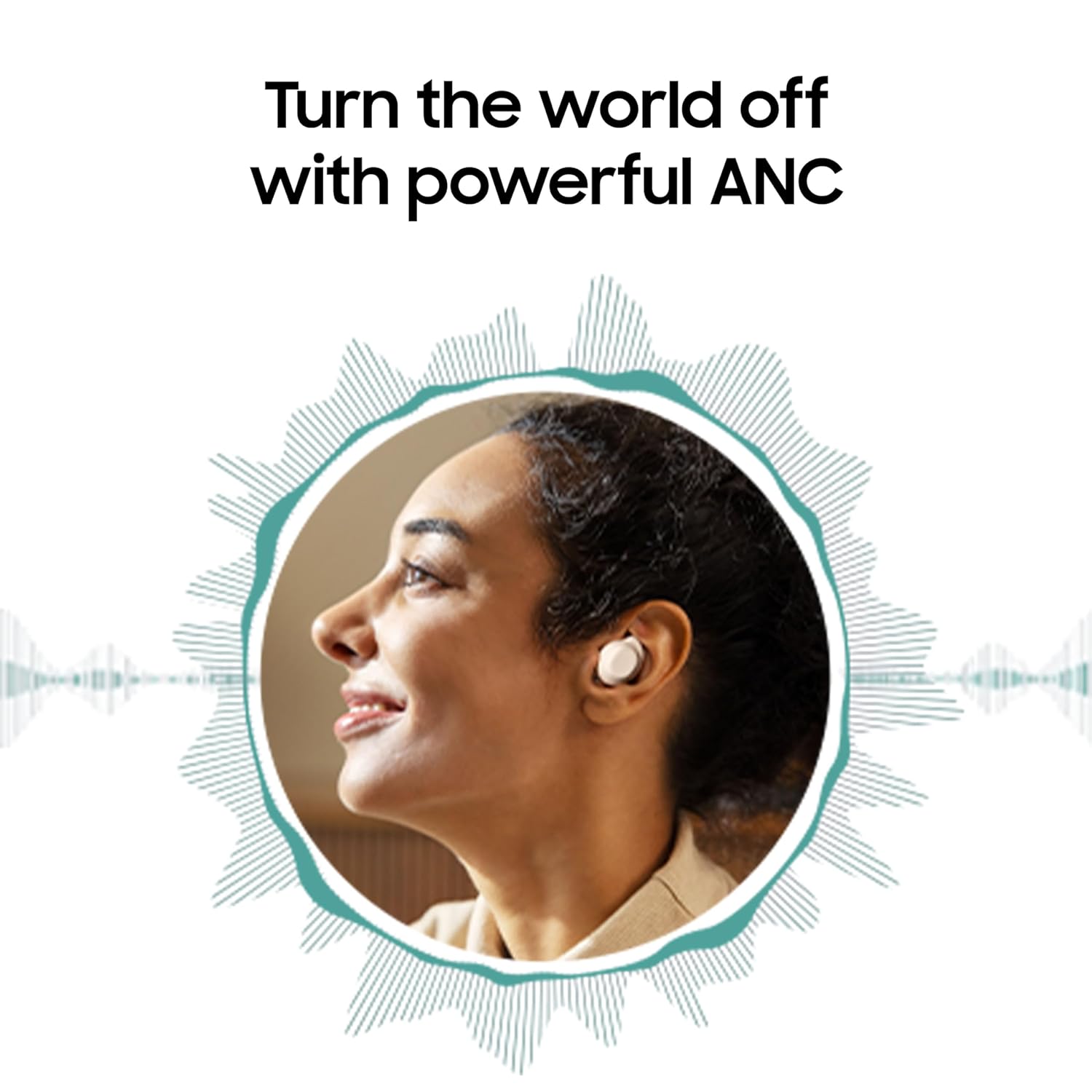 Samsung Galaxy Buds Fe| Powerful Active Noise Cancellation | in Ear Enriched Bass Sound | Ergonomic Design | 30-Hour Battery Life