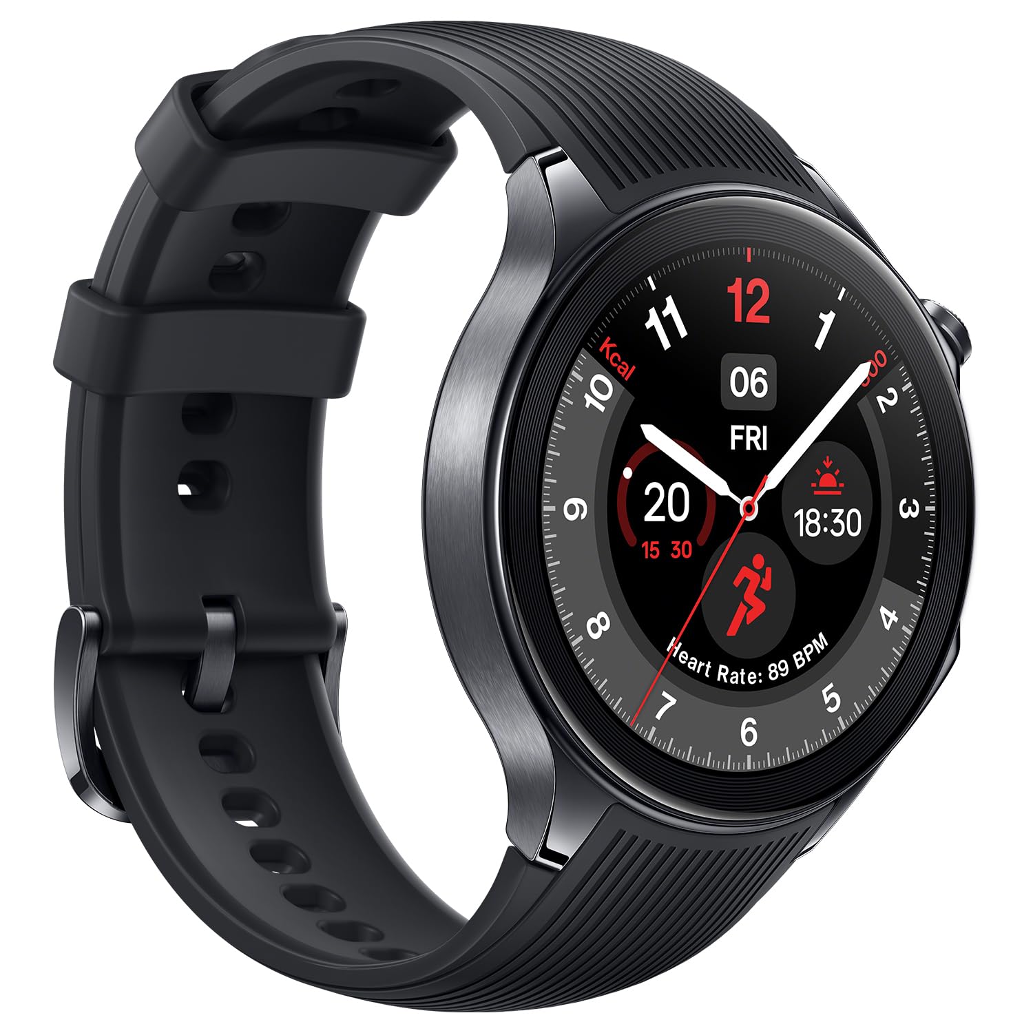 OnePlus Watch 2 with Wear OS 4,Snapdragon W5 Chipset,Upto 100hrs battery life,1.43’’ AMOLED Display,Stainless Steel & Sapphire Crystal build,Dual Frequency GPS,5 ATM, IP68 & BT Calling!!