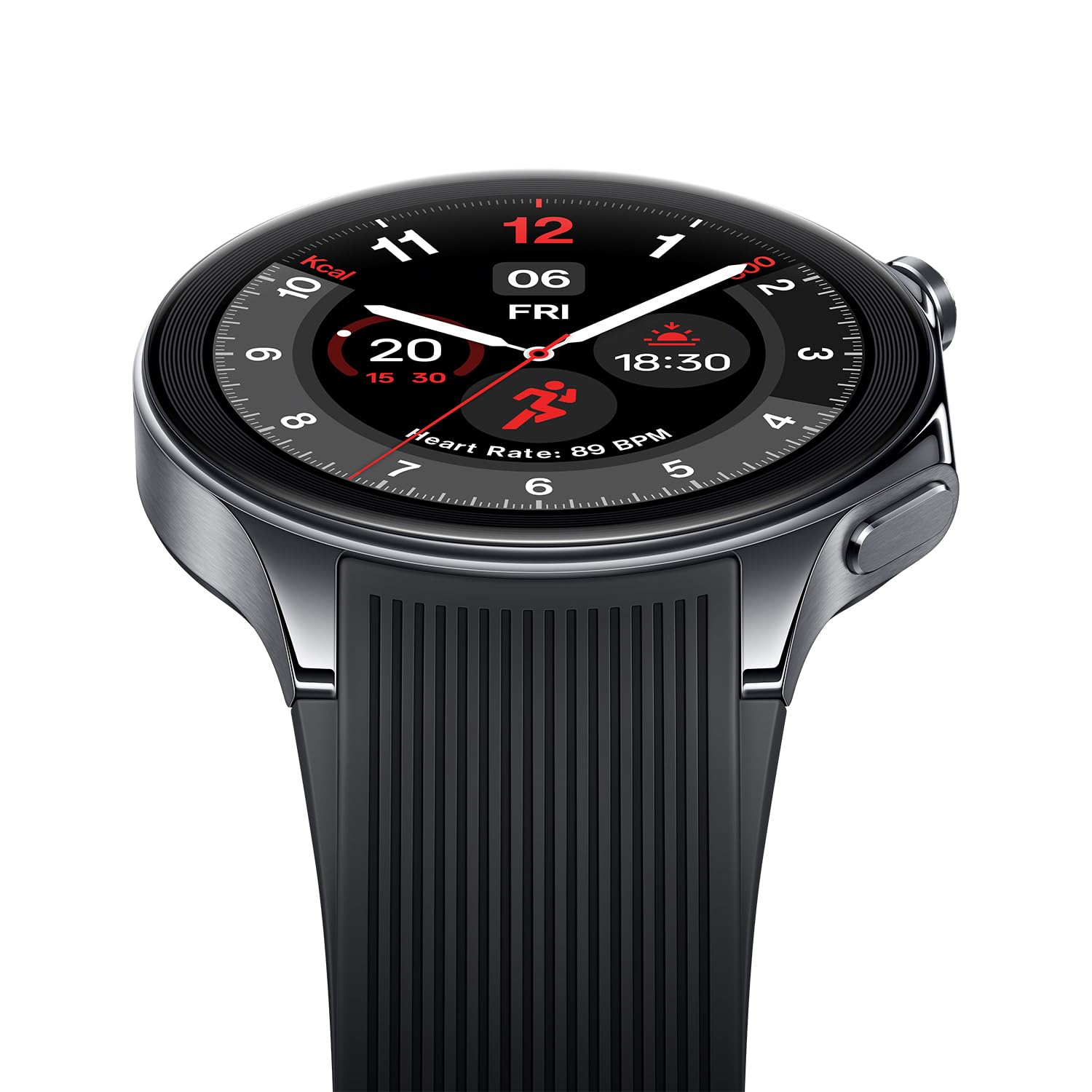 OnePlus Watch 2 with Wear OS 4,Snapdragon W5 Chipset,Upto 100hrs battery life,1.43’’ AMOLED Display,Stainless Steel & Sapphire Crystal build,Dual Frequency GPS,5 ATM, IP68 & BT Calling!!