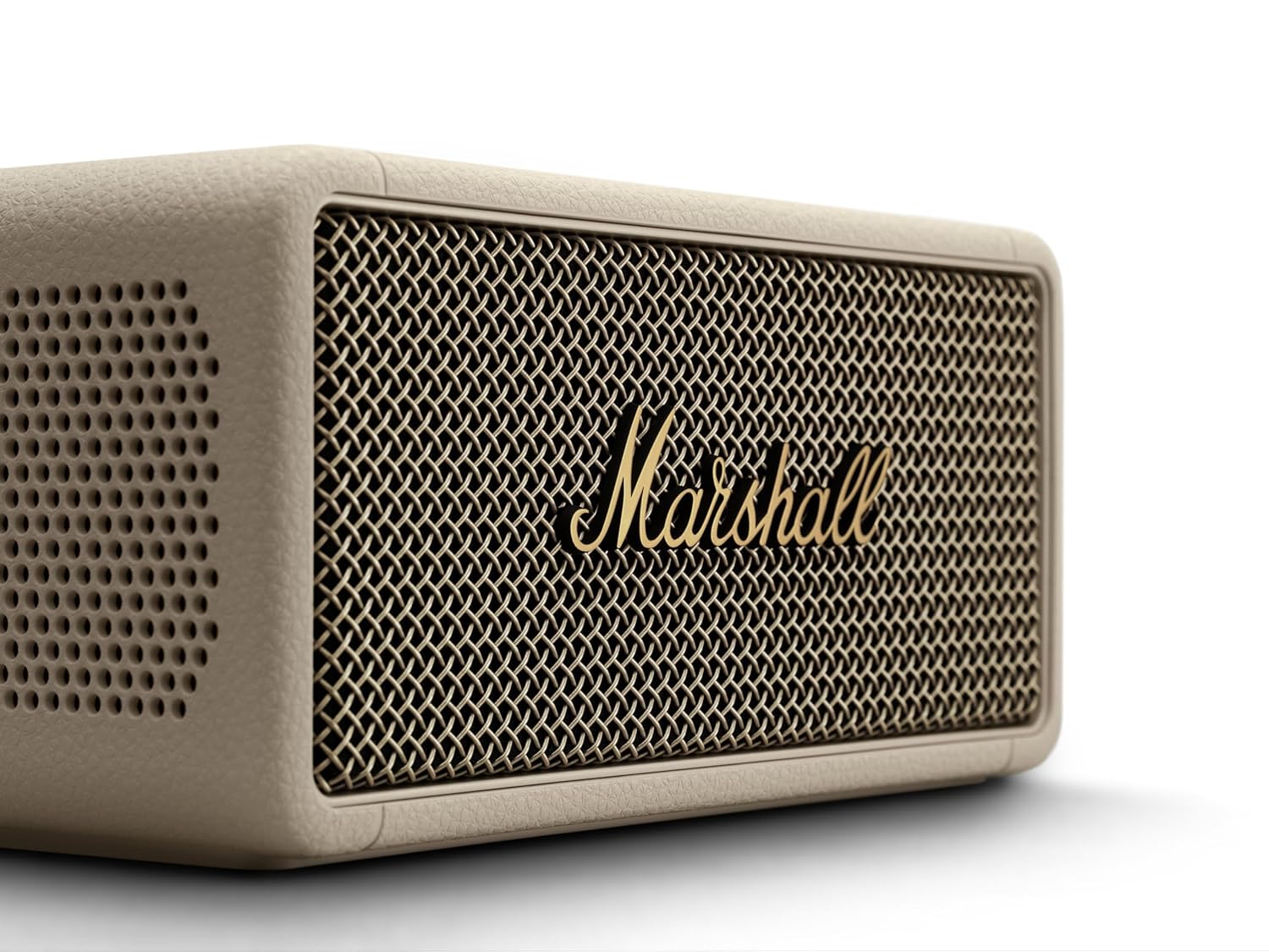 Marshall Middleton Portable Bluetooth Speaker with 20+ Hours of Portable Playtime, 360° Sound, Dust & Waterproof (IP67) - Cream