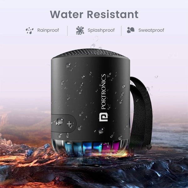 Soundpot Pro RGB LED Lights | Upto 5 Hours Playtime | Immersive Sound | Type C Fast Charging