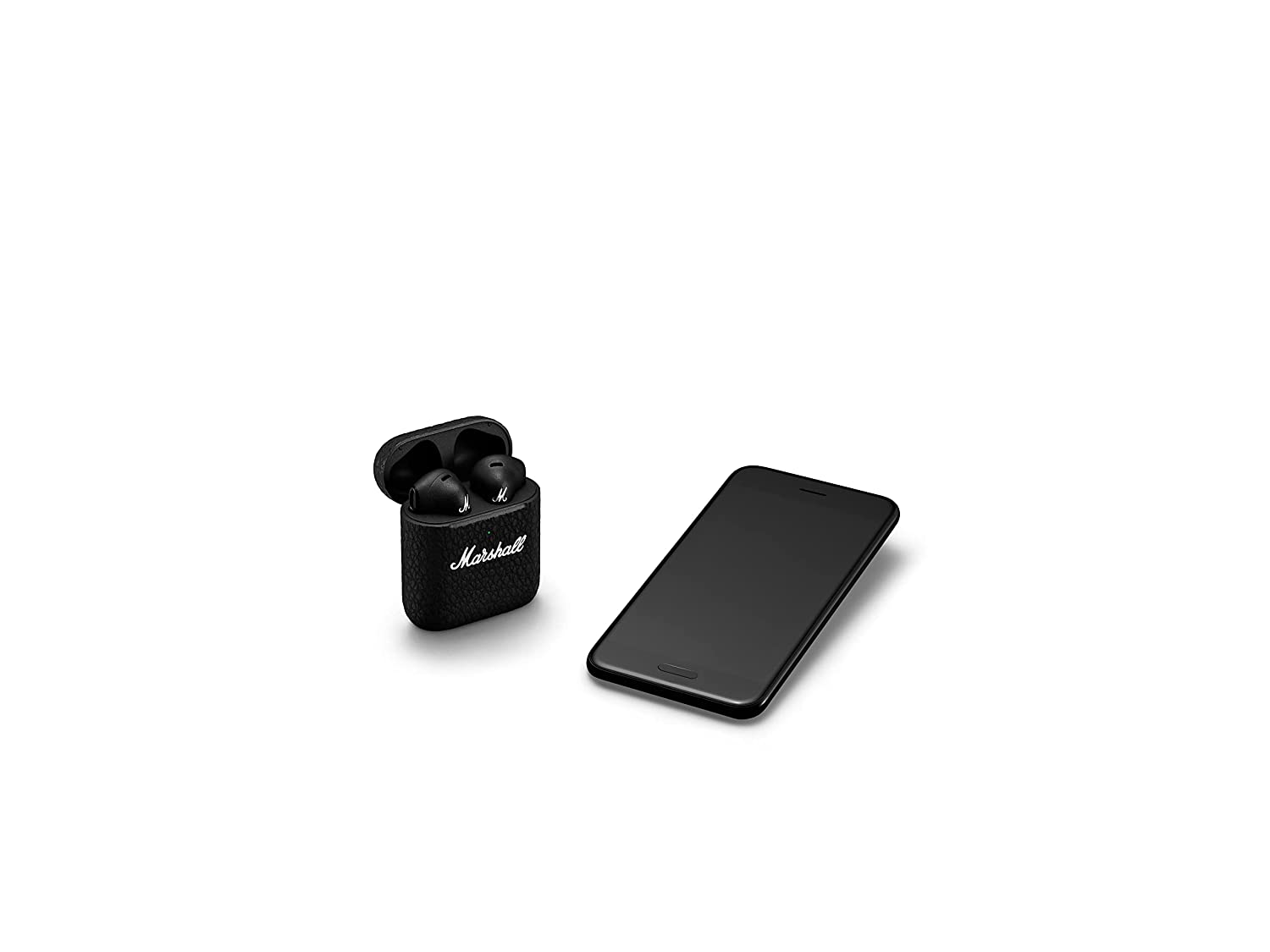 Marshall Minor 3 Bluetooth Truly Wireless in-Ear Earbuds with Mic (Black)