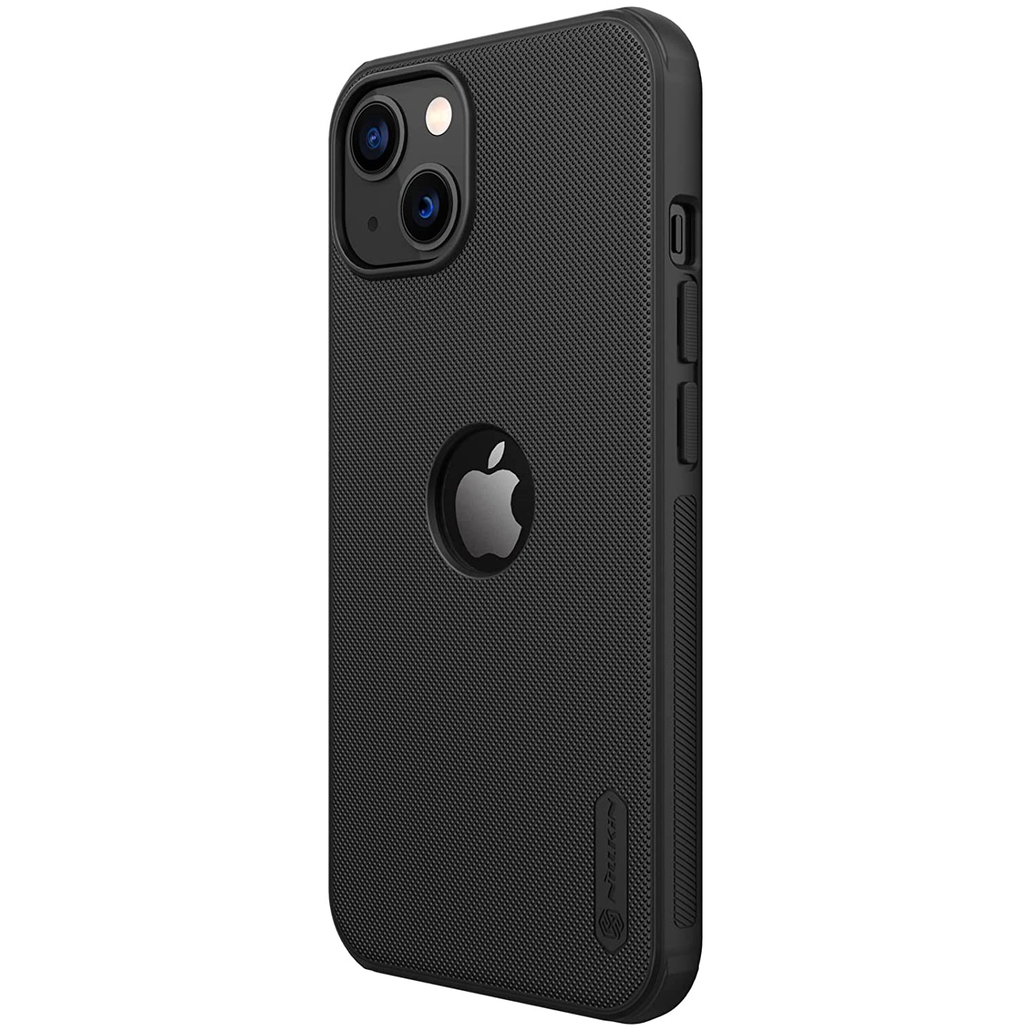 Nillkin Case for Apple Super Frosted Shield Pro Hard Back Soft Border (PC + TPU) Shock Absorb Cover Raised Bezel Camera Protect PC with Logo Cut Black