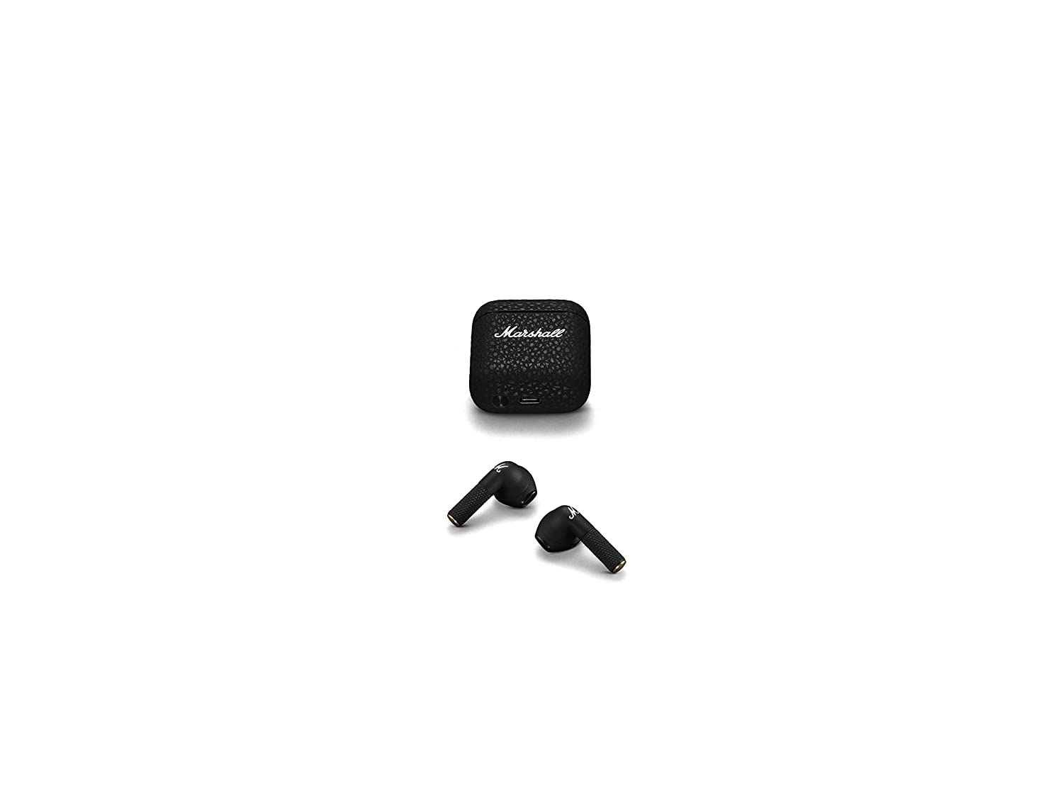 Marshall Minor 3 Bluetooth Truly Wireless in-Ear Earbuds with Mic (Black)