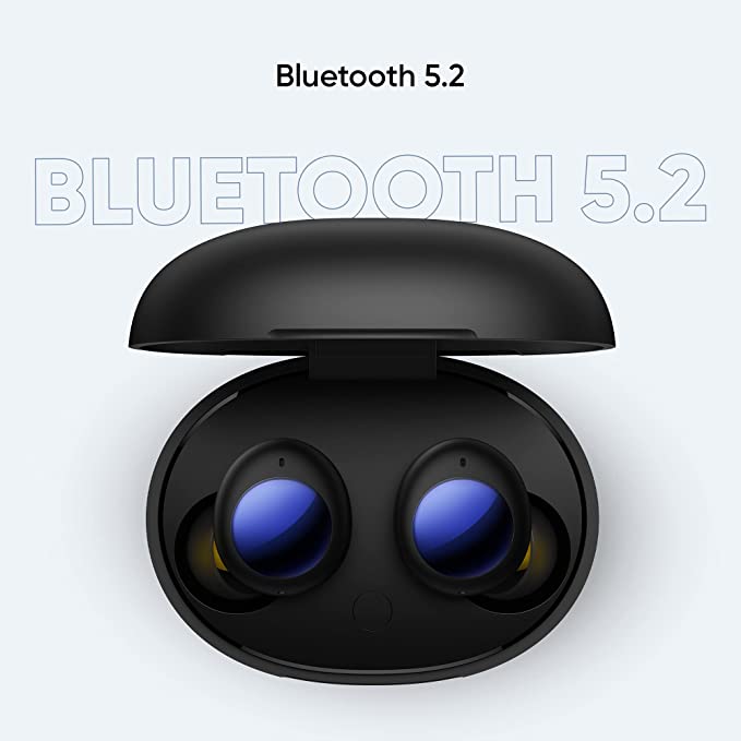 realme Buds Q2 Bluetooth Truly Wireless in Ear Earbuds with Mic (Active Black)