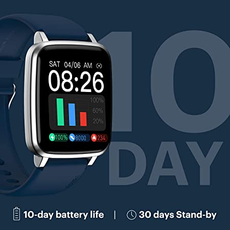 Noise ColorFit Pulse Smartwatch with 1.4" Full Touch HD Display, SpO2, Heart Rate, Sleep Monitors & 10-Day Battery - Roya