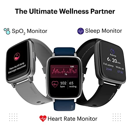 Noise ColorFit Pulse Smartwatch with 1.4" Full Touch HD Display, SpO2, Heart Rate, Sleep Monitors & 10-Day Battery - Roya