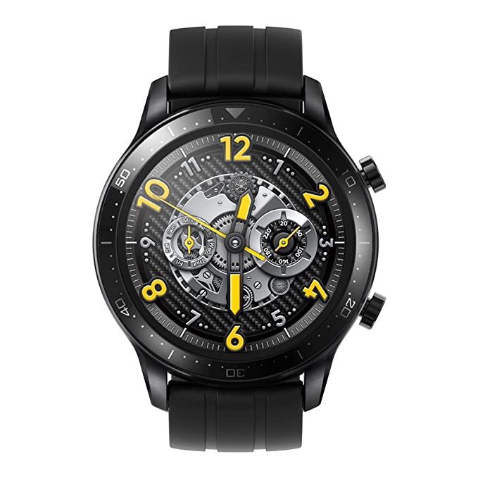 realme Smart Watch S Pro with 3.53 cm (1.39") AMOLED Touchscreen, 14 Days Battery Life, SpO2 & Heart Rate Monitoring, 5ATM Water Resistance