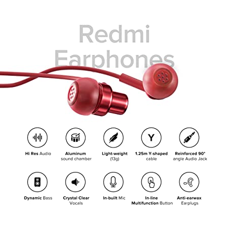 Redmi Wired in Ear Earphones with Mic