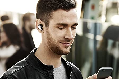 Jabra Elite 2 Bluetooth Truly Wireless in Ear Earbuds with Mic with 21 Hours of Battery for Clear Calls, Rich Bass and Comfortable Fit