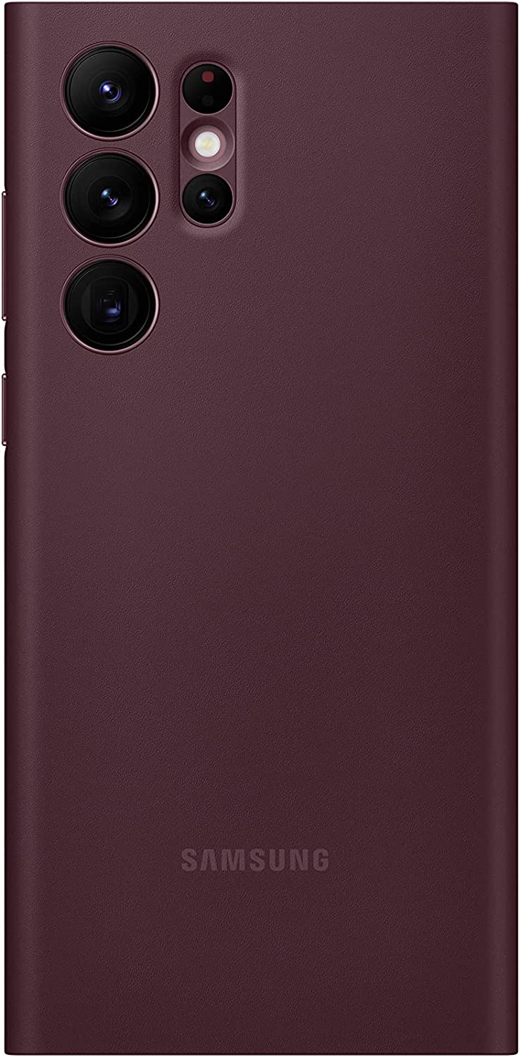 Samsung Plastic Electronics For Galaxy S22 Ultra S-View Flip Cover, Protective Phone Case, Tap Control, Cutting Edge Design