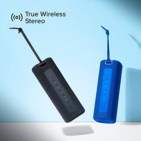 Mi Portable Bluetooth Speaker with 16W Hi-Quality Speaker, Type C Charging, Upto 13hrs of Playback Time & IPX7 Waterproof (Blue)