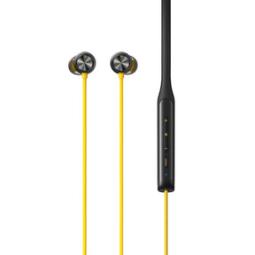 realme Buds Wireless Pro Bluetooth in Ear Earphones with Mic, Fast Charging & Up to 22Hrs Playtime (Yellow)