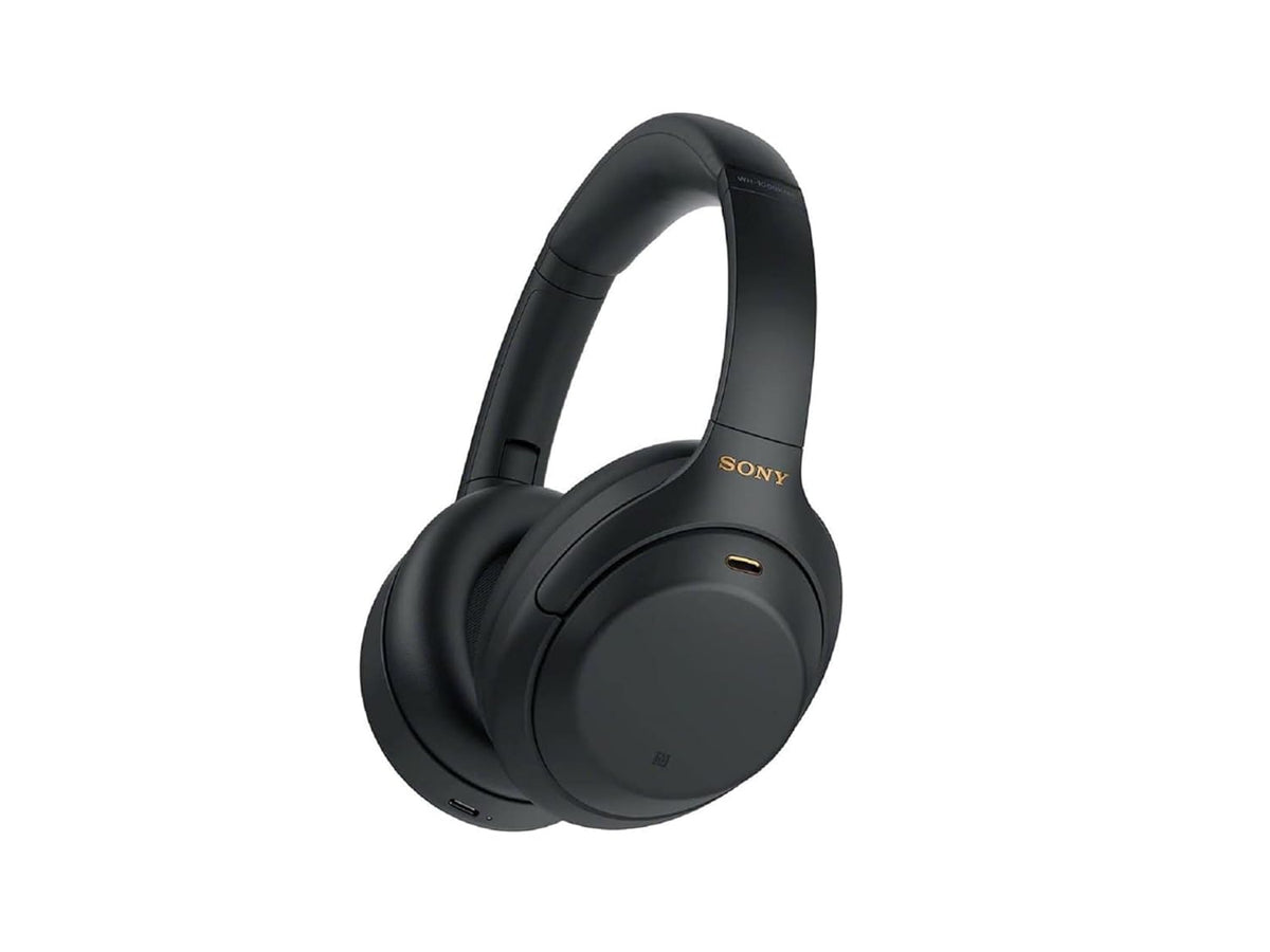 Sony WH-1000XM4 Industry Leading Wireless Noise Cancellation Bluetooth Over Ear Headphones with Mic for Phone Calls, 30 Hours Battery Life, Quick Charge, AUX, Touch Control and Voice Control