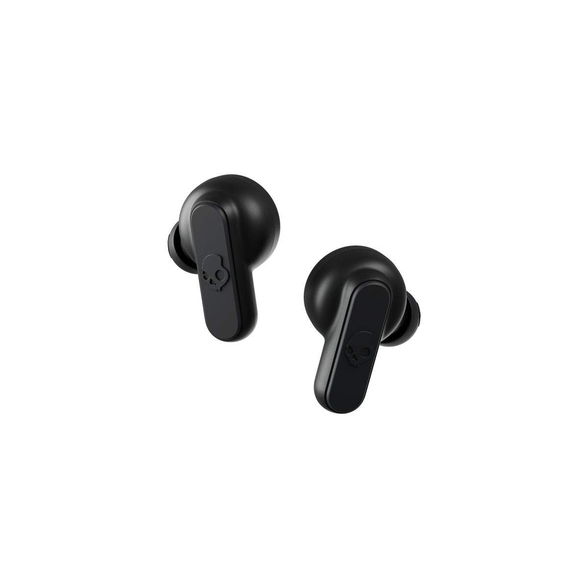 Skullcandy Dime True Wireless in-Ear Bluetooth Earbuds Compatible with iPhone and Android/Charging Case and Microphone/Great for Gym, Sports, and Gaming, IPX4 Water Dust Resistant - Black