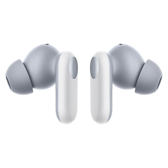 OnePlus Nord Buds 2r True Wireless in Ear Earbuds with Mic, 12.4mm Drivers, Playback:Upto 38hr case,4-Mic Design, IP55 Rating  [ Misty Grey ]