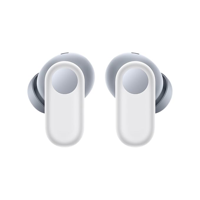 OnePlus Nord Buds 2r True Wireless in Ear Earbuds with Mic, 12.4mm Drivers, Playback:Upto 38hr case,4-Mic Design, IP55 Rating  [ Misty Grey ]
