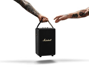 Marshall Tufton 80 Watt Wireless Bluetooth Portable Speaker (Black & Brass).