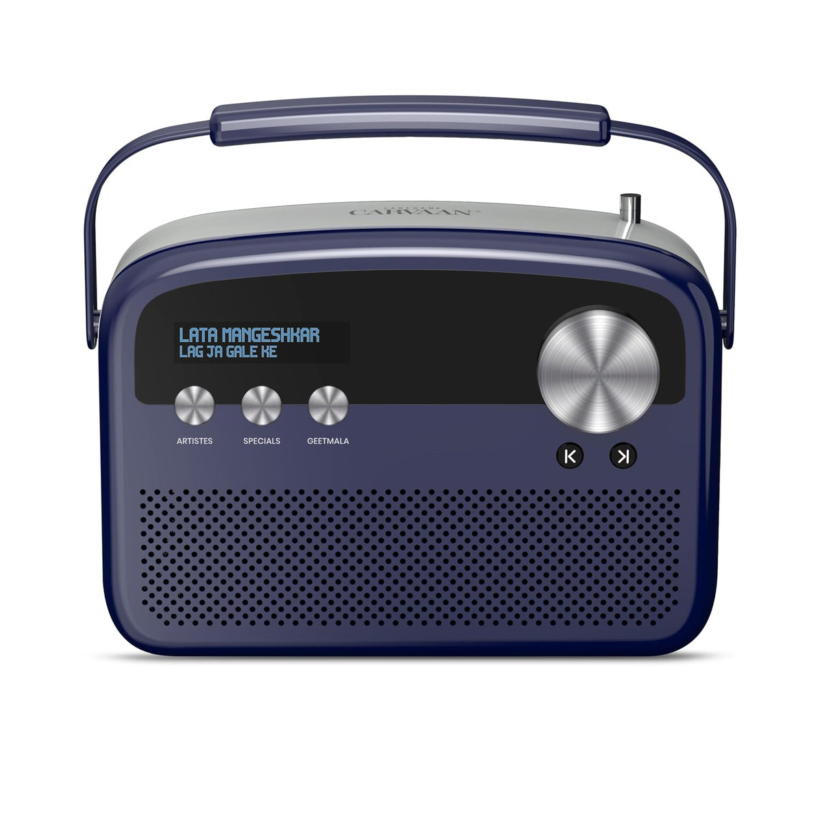Saregama Carvaan Lite Hindi - Portable Music Player with 3000 Pre-Loaded Evergreen Songs, FM/BT/AUX