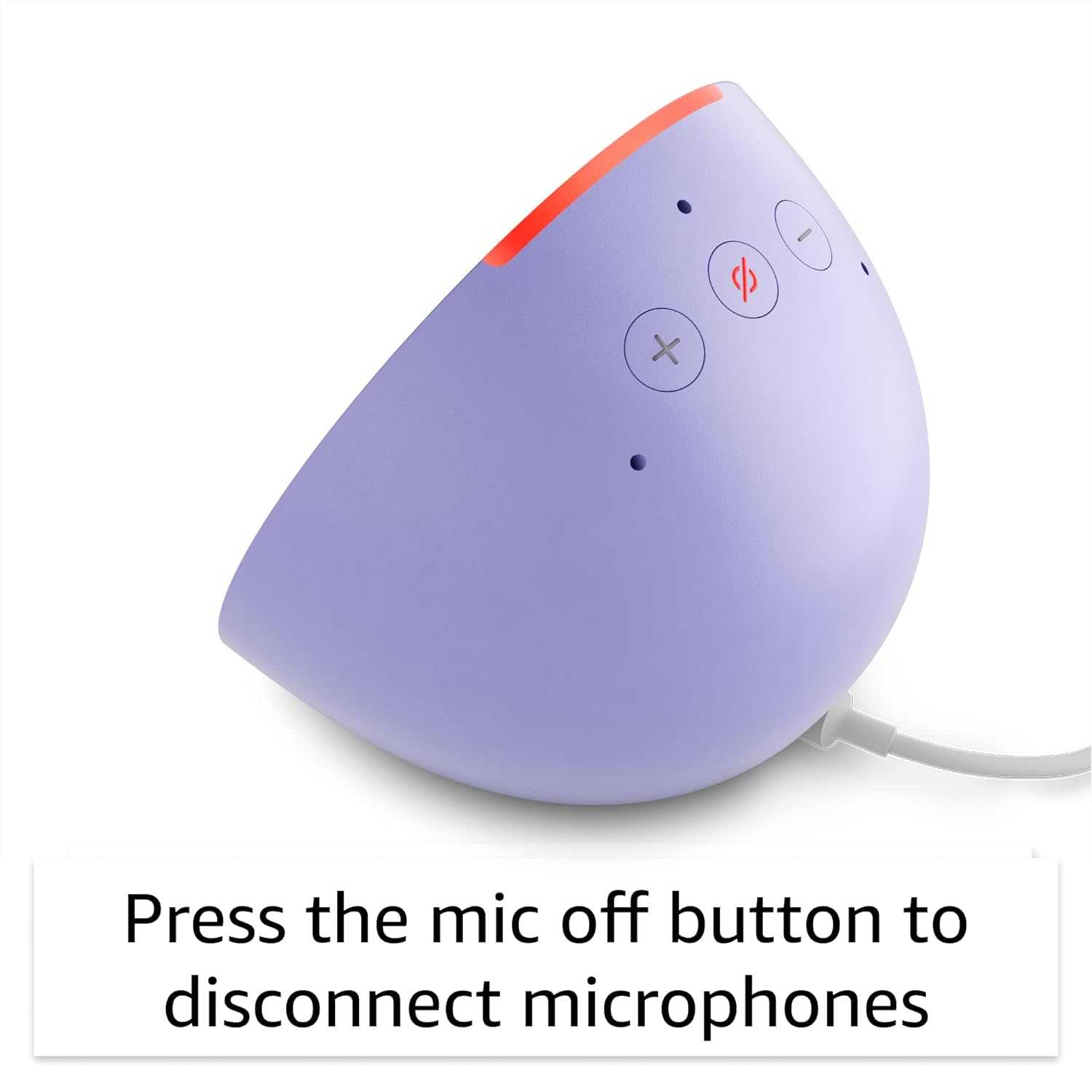 Amazon Echo Pop| Smart speaker with Alexa and Bluetooth| Loud sound, balanced bass, crisp vocals