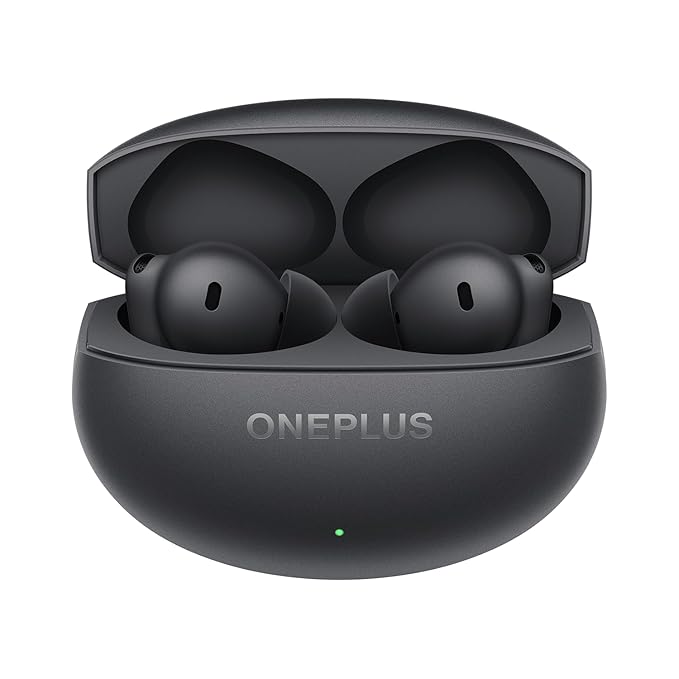 OnePlus Buds 4 TWS Earbuds with Upto 55dB Real-time ANC,Adaptive Mode,Dual Drivers with Dual DACs,3D Audio,Upto 45hrs Music Playback,Dual-Device connectivity,47ms Low Latency[Storm Gray]