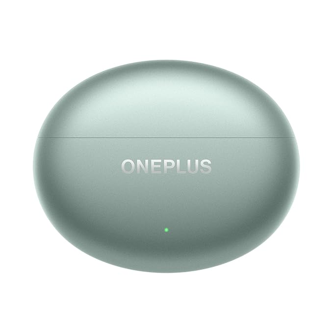 OnePlus Buds 4 TWS Earbuds with Upto 55dB Real-time ANC,Adaptive Mode,Dual Drivers with Dual DACs,3D Audio,Upto 45hrs Music Playback,Dual-Device connectivity,47ms Low Latency[Zen Green]