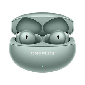 OnePlus Buds 4 TWS Earbuds with Upto 55dB Real-time ANC,Adaptive Mode,Dual Drivers with Dual DACs,3D Audio,Upto 45hrs Music Playback,Dual-Device connectivity,47ms Low Latency[Zen Green]