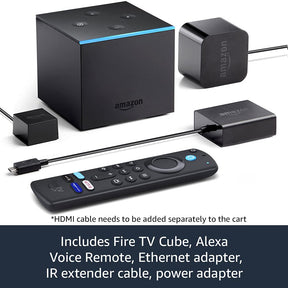 Fire TV Cube | Hands-free streaming device with Alexa | 4K Ultra HD