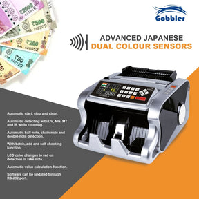 Mix Note Value Counting Business-Grade Machine Fully Automatic Cash Counter with Fake Note Detection