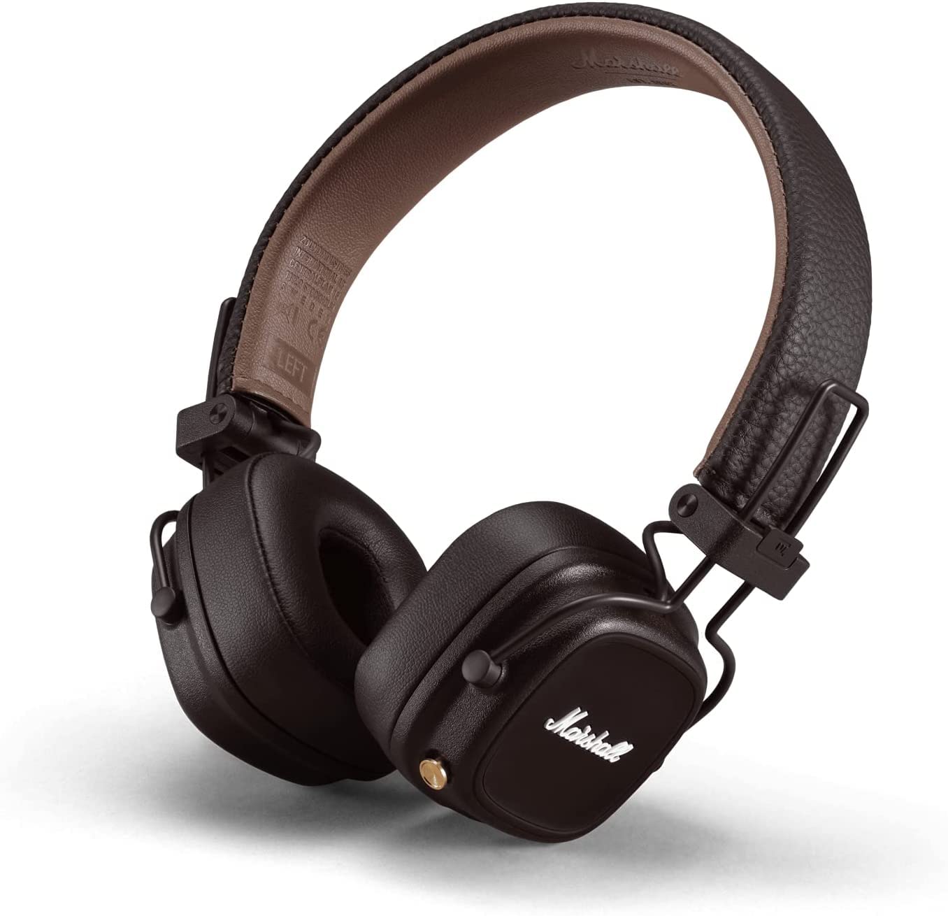 Marshall Major IV Wireless On-Ear Headphones with 80+ hours of Playtime, Multi-Dimensional Control Knob, Wireless Charging