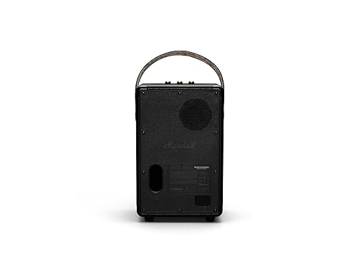Marshall Tufton 80 Watt Wireless Bluetooth Portable Speaker (Black & Brass).
