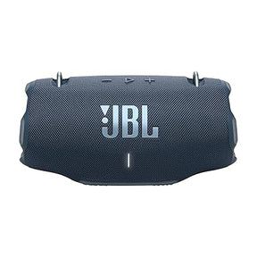 JBL Xtreme 4 Portable Bluetooth Speaker, ProSound with Powerful Bass Radiators, AI Sound Boost, Built-in Powerbank, Multispeaker Connection by Auracast, IP67, Replacable Battery, Fast Charging (Blue)