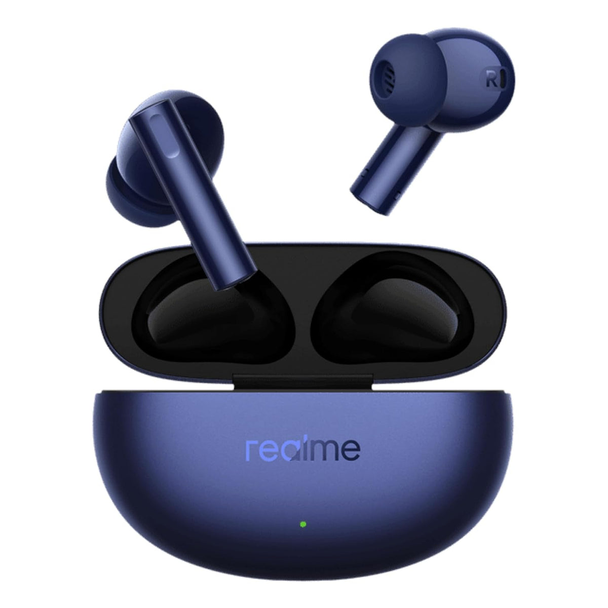realme Buds Air 5 Truly Wireless in-Ear Earbuds with 50dB ANC, 12.4mm Mega Titanized Dynamic Bass Driver, Upto 38Hrs Battery with Fast Charging & 45ms Ultra-Low Latency for Gaming (Deep Sea Blue)