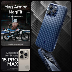 Spigen Mag Armor MagSafe Back Cover Case  ( TPU + Poly Carbonate)