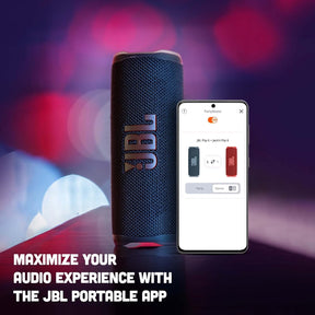 JBL Flip 6 Wireless Portable Bluetooth Speaker Pro Sound, Upto 12 Hours Playtime, IP67 Water & Dustproof, PartyBoost & Personalization App