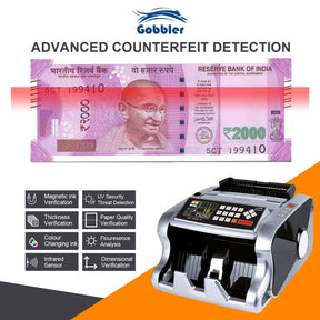 Mix Note Value Counting Business-Grade Machine Fully Automatic Cash Counter with Fake Note Detection