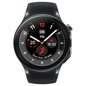 OnePlus Watch 2 with Wear OS 4,Snapdragon W5 Chipset,Upto 100hrs battery life,1.43’’ AMOLED Display,Stainless Steel & Sapphire Crystal build,Dual Frequency GPS,5 ATM, IP68 & BT Calling!!