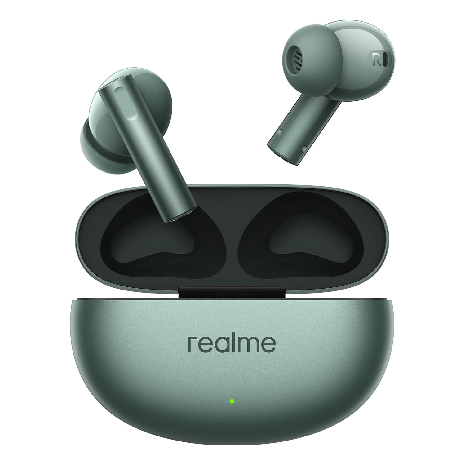 realme Buds Air 6 TWS Earbuds with 12.4 mm Deep Bass Driver, 40 Hours Play time, Fast Charge,50 dB ANC,LHDC 5.0, 55 ms Low Latency, IP55 Dust & Water Resistant, Bluetooth v5.3