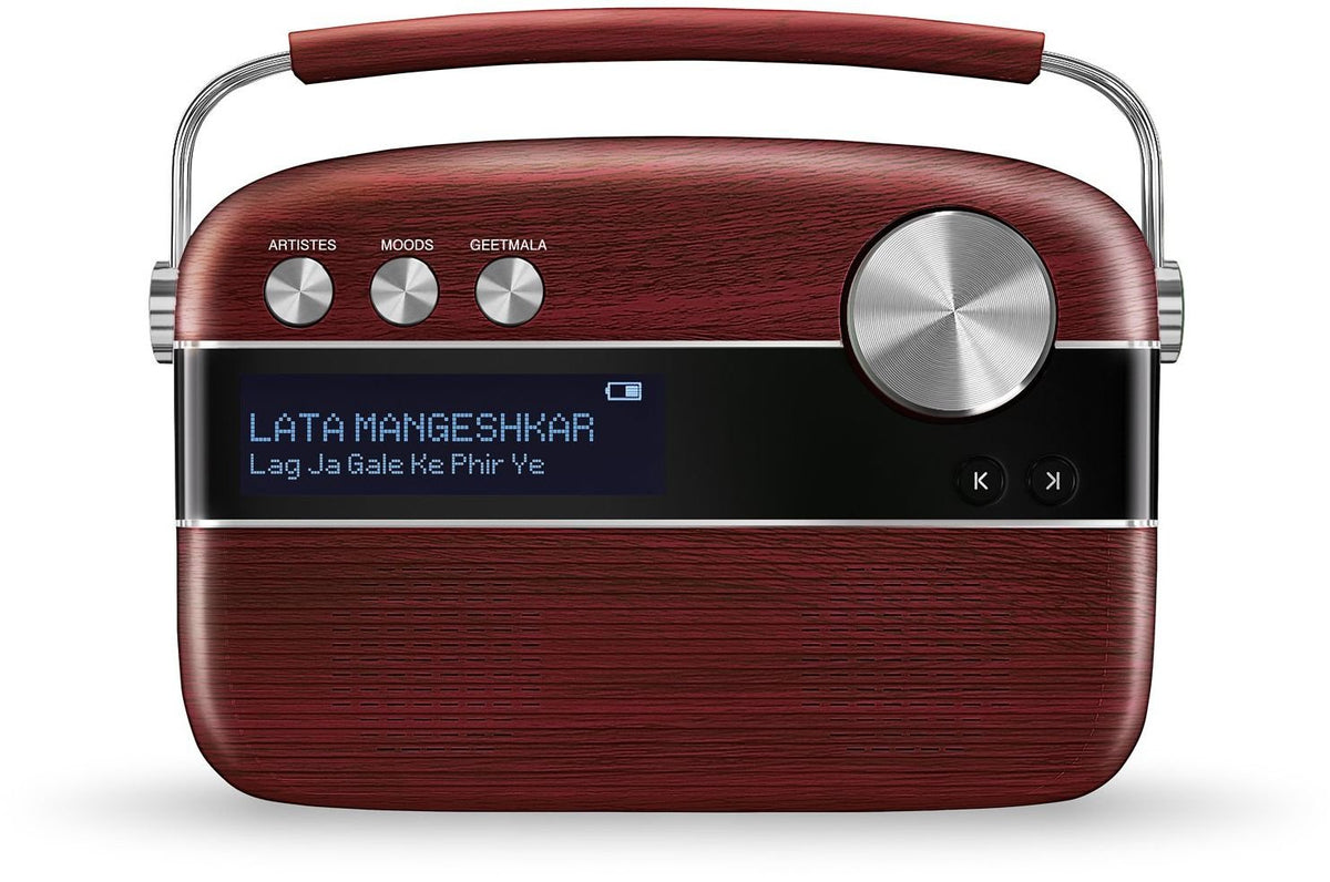 Saregama Carvaan Hindi - Portable Music Player with 5000 Preloaded Songs, FM/BT/AUX