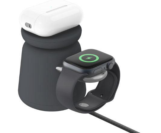 BoostCharge Pro 2-in-1 Wireless Charging Dock with MagSafe 15W