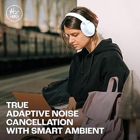 JBL Tune 770NC Wireless Over Ear ANC Headphones with Mic, Upto 70 Hrs Playtime, Speedcharge, Google Fast Pair, Dual Pairing, BT 5.3 LE Audio, Customize on Headphones App (White)
