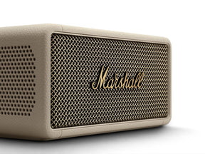 Marshall Middleton Portable Bluetooth Speaker with 20+ Hours of Portable Playtime, 360° Sound, Dust & Waterproof (IP67) - Cream