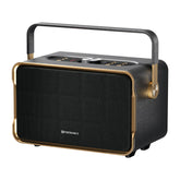 Portronics Harmony 80W Premium Portable HD Sound Speaker, Upto 6 Hours Playtime, 2.1 Channel, Bass Boost Technology, Bass/Treble Adjustment, Bluetooth Connectivity, Aux in, USB in, Bass Radiator