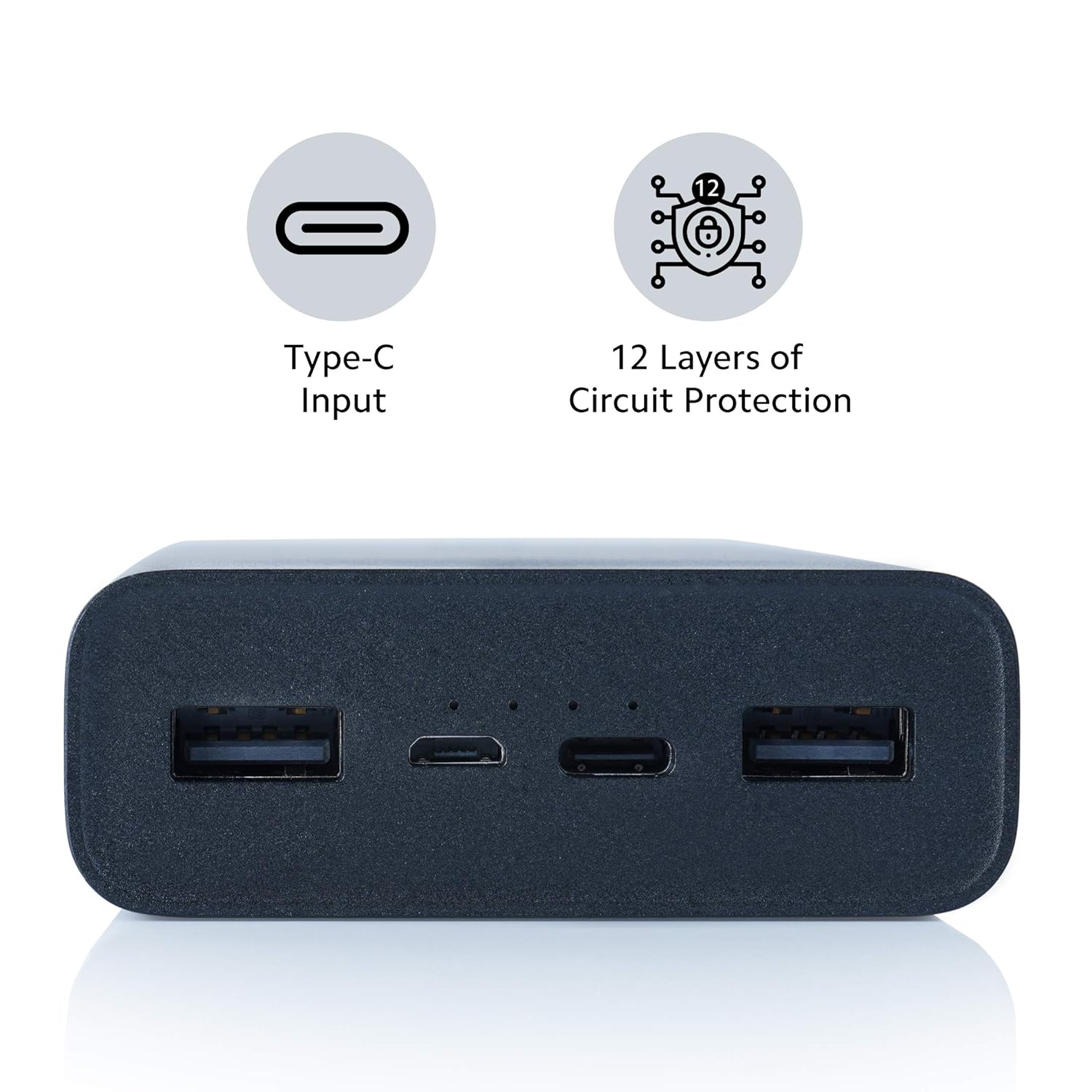 MI Power Bank 3i 20000mAh Lithium Polymer 18W Fast Power Delivery Charging | Input- Type C | Micro USB| Triple Output