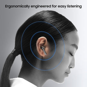 Samsung Galaxy in Ear Buds 3 (White) with Galaxy Ai Powered Real-Time Interpreter | 24-Bit Hi-Fi Audio | Up to 36H Battery | Ip57