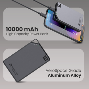 Boosty 10K 15W Wireless Magnetic 10000mAh Powerbank |20W Type C PD Output | Aluminium Alloy Material | 16mm thickness & Light Weight